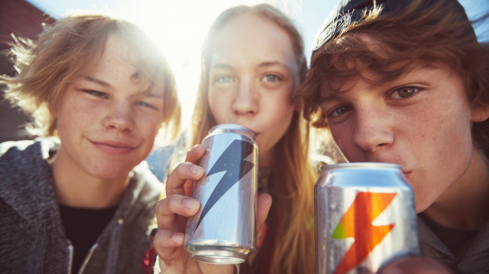 Friends in Tampa enjoying Pulse Packed energy drinks